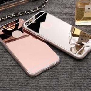 Lux Mirror Soft Silicone Case For iPhone